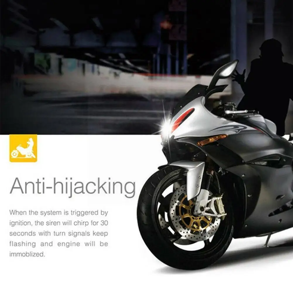 

12v Car High Power Siren Security Alarm System Remote High Anti-theft Motorcycle Control Waterproof Bike Power G3o3