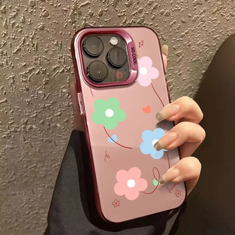 Серебристый чехол IMD для Motorola Moto G84 5G G34 G14 роскошный цветной телефона с бабочками и