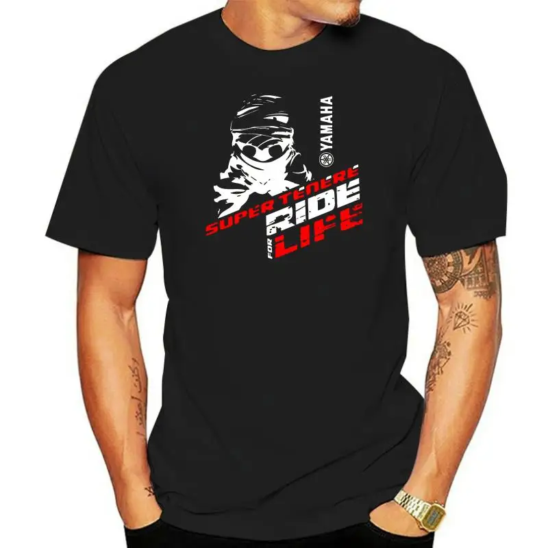 

2022 Fashion Yam Super Tenere T-Shirt Inspired Ride For Life Motorcycles All Sizes Tees