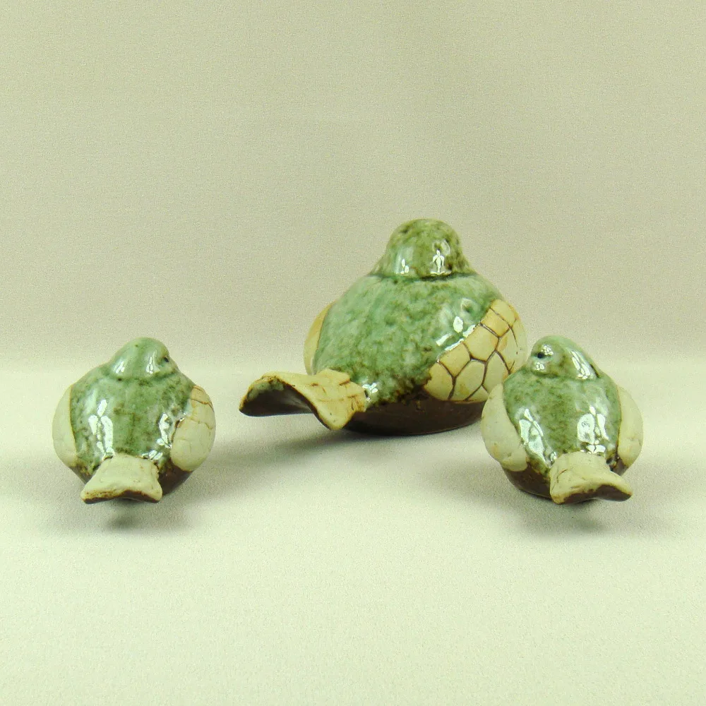 Фарфоровые птицы миниатюрные декоративные керамические флисовые фигурки