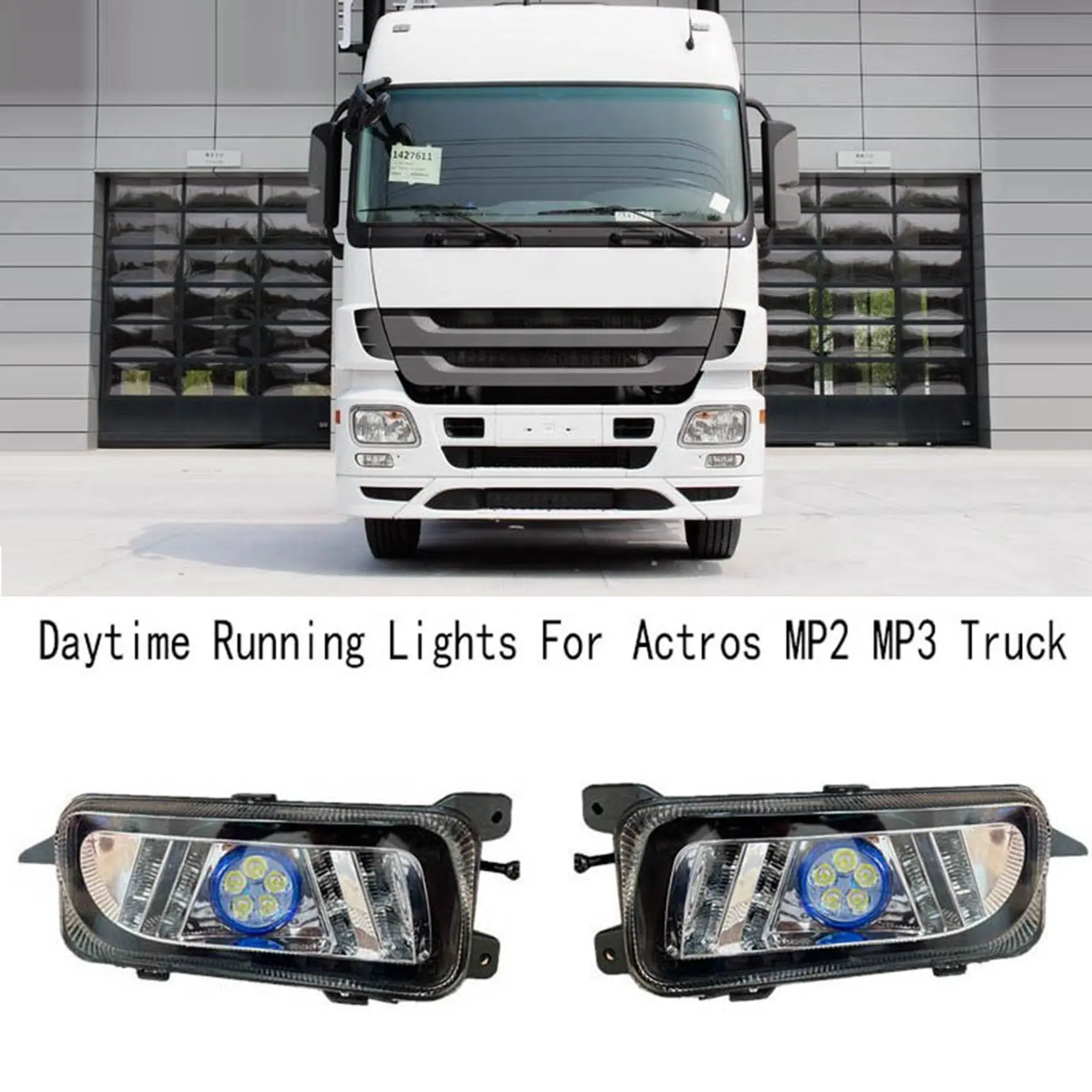 

Front Left LED Fog Lamp Daytime Running Lights for Benz Actros MP2 MP3 Truck 9438200156 9438200056