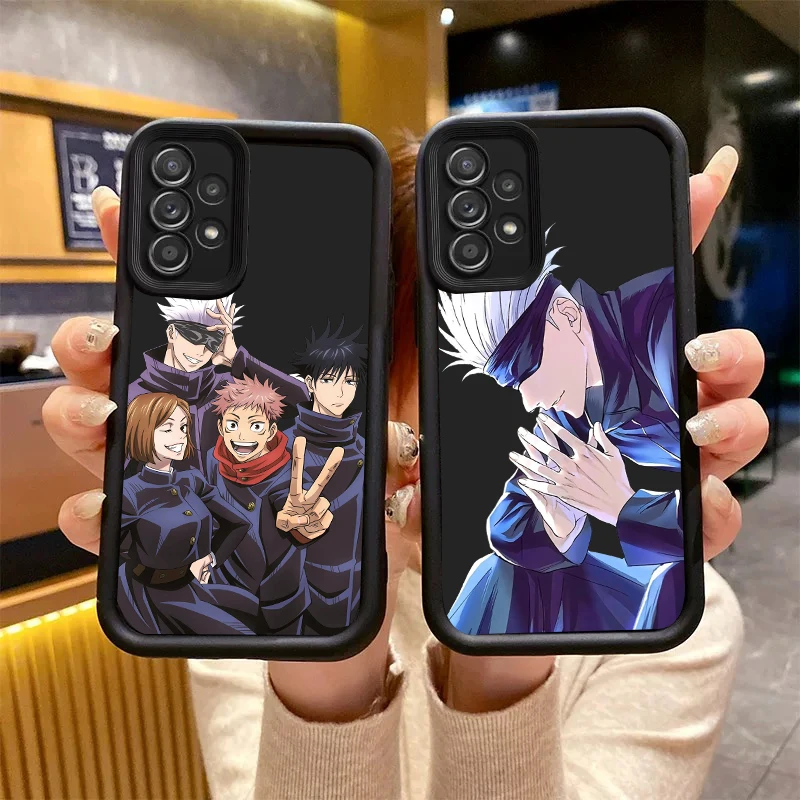 JR-11 Jujutsu Kaisen Phone Case For Samsung A24 A34 A14 A04 A04E A04S A13 A33 A53 A73 A12 A21S A51