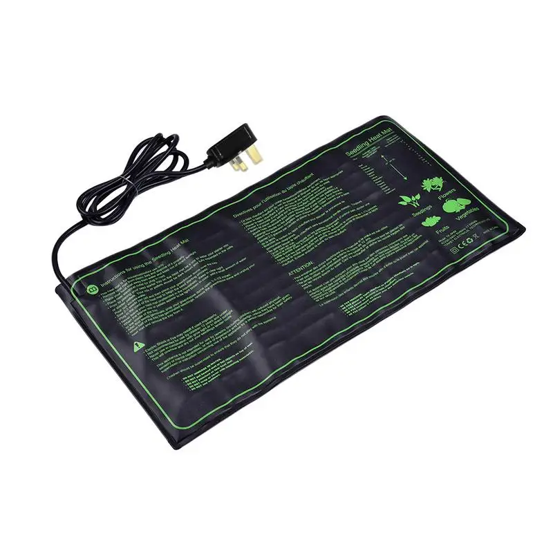 

Inch Waterproof Seedling Heating Mat Plant Growth Mat Seed Germination Propagation Clone Starter Pad Gardening Tool