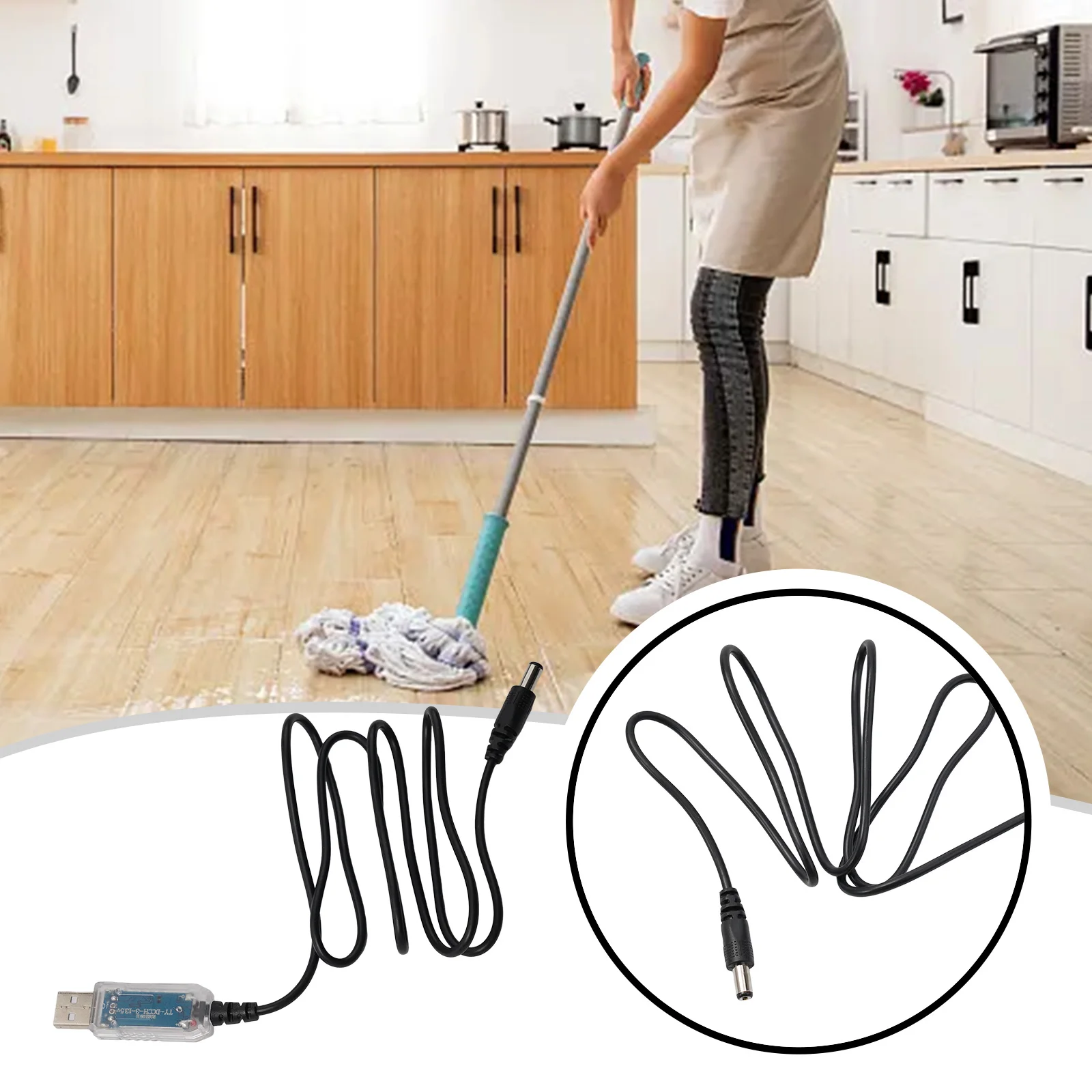 

Cable Only For Car Household Vacumn Cleaner ST-6101 120W - Accessories Household Supplies Vacuum Accessories
