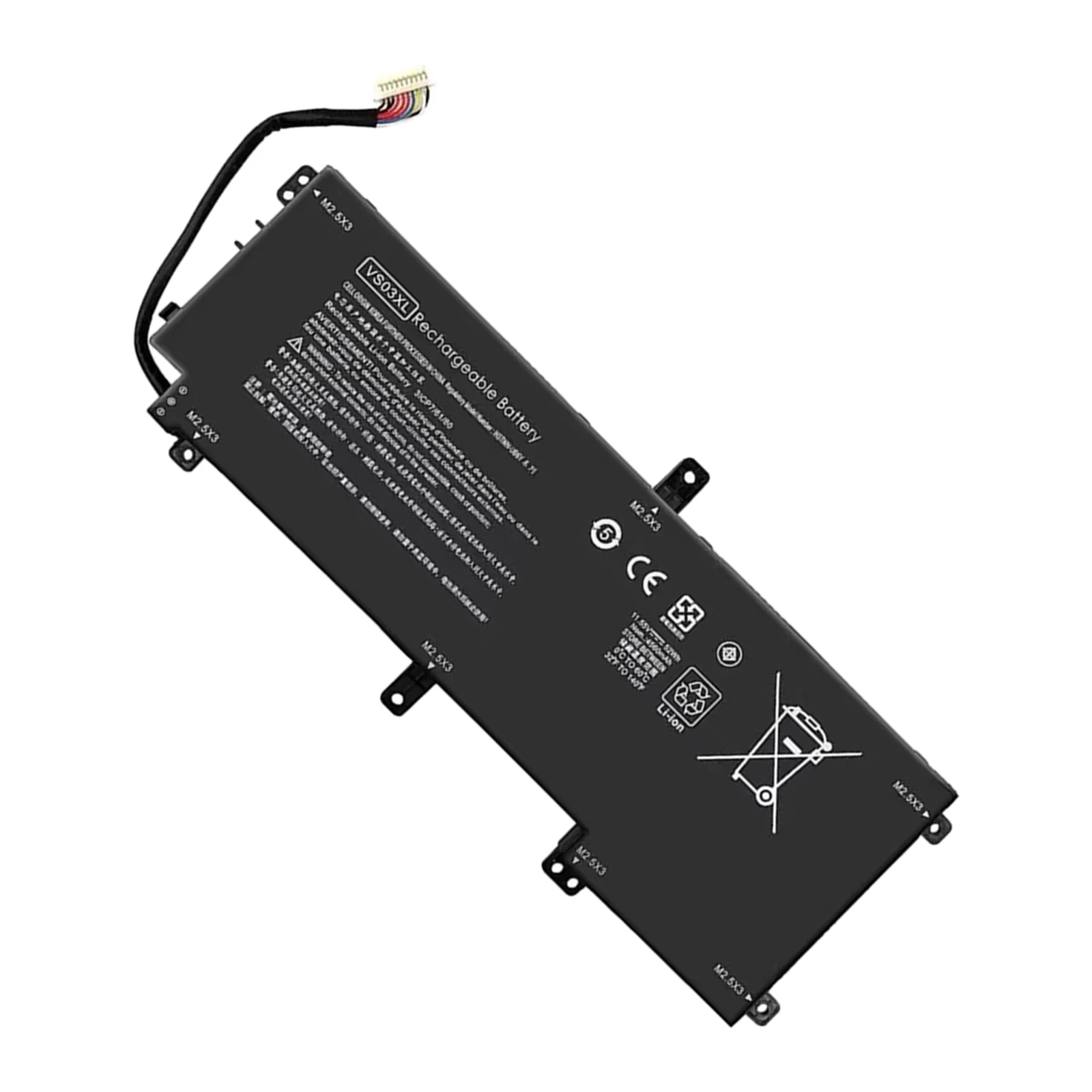 Аккумулятор YOOFAN VS03XL для ноутбука HP Envy 15-AS000NIA AS020TU AS165NZ AS111TU AS104NA 849047-541 849313-850