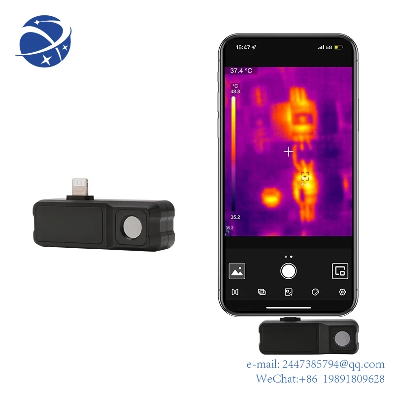 

Yun Yi Ut 120Ms Warmtebeeldcamera Telefoon Voor Ios Pcb Circuit Vloer Warmtedetectie