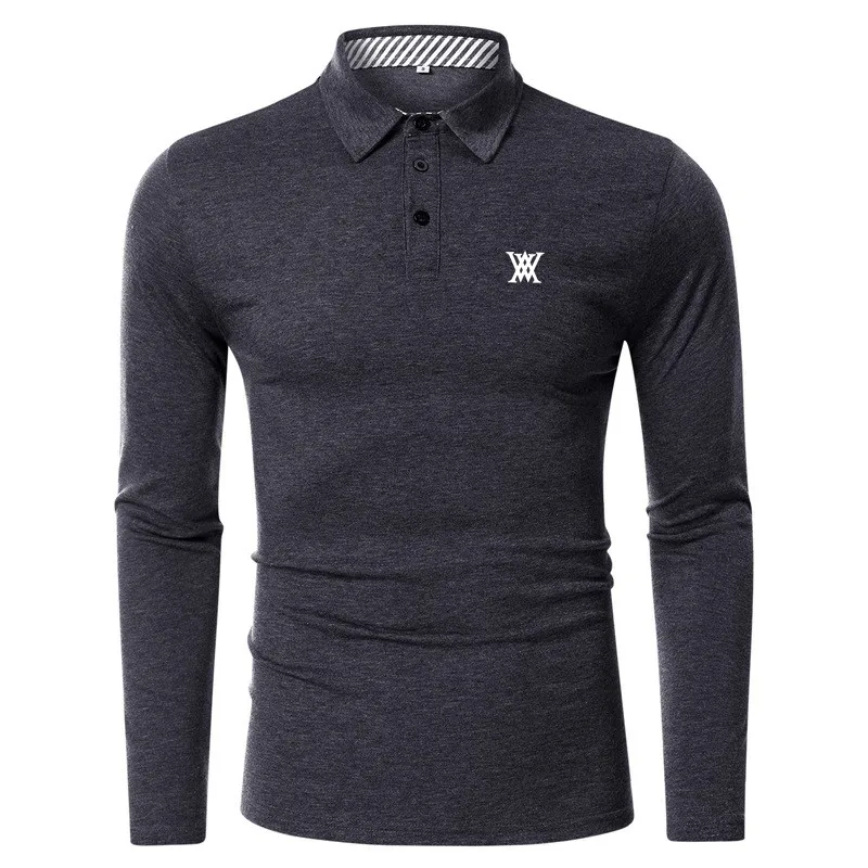 

2022 Golf Wear men Golf men's clothes Men's Long Sleeve T-shirt Breathable Sportswear Outdoor Leisure POLO Shirt Golf clothing