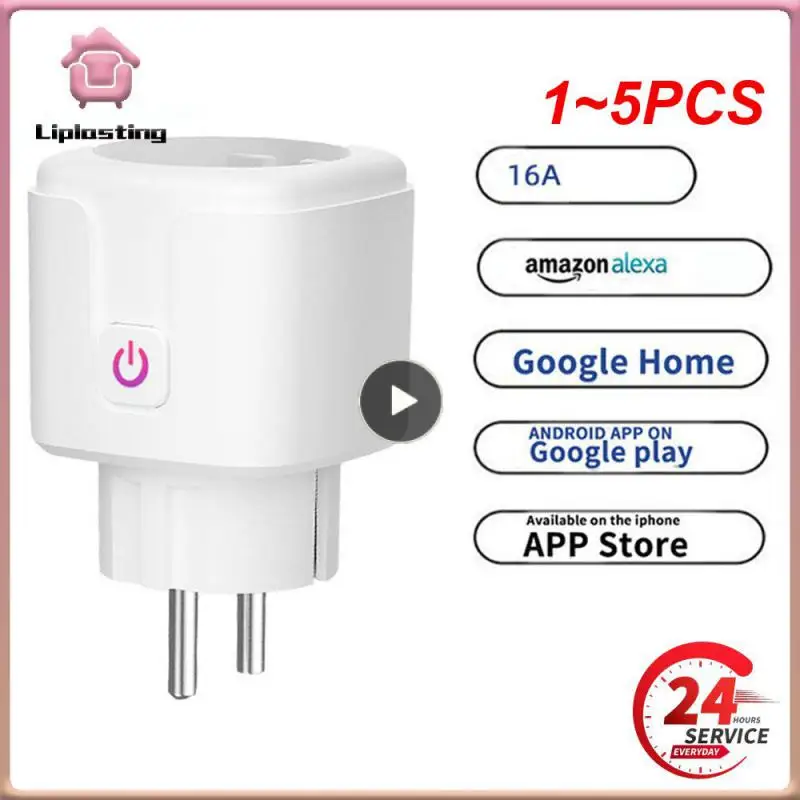 

Умный адаптер с Wi-Fi, 16 А, 1-5 шт.