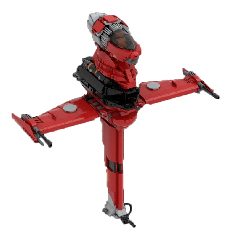 

NEW 1427PCS Famous Movie Scene Blade Wing Blocks DIY Children'sToy BirthdayGift Fighter Model Christmas BuildingBlocks MOC-79708