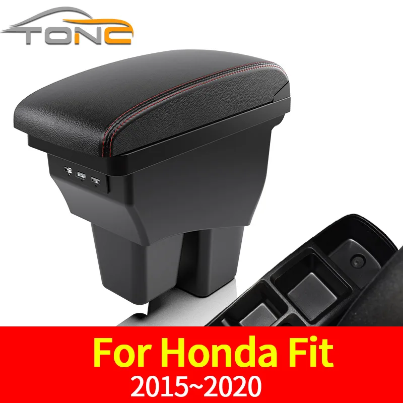 Подлокотник для Honda подлокотник Jazz /WRV автомобильный 2015 2016 2017 2018 2019