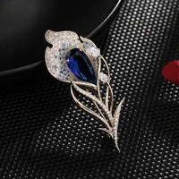 japanese light luxury flower pin high quality zircon tulip brooch %d0%b1%d1%80%d0%be%d1%88%d1%8c %d0%b6%d0%b5%d0%bd%d1%81%d0%ba%d0%b0%d1%8f weddings party casual brooch pins gifts