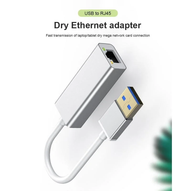 

USB 3,0 Gigabit Ethernet Сетевая карта RJ45 Lan адаптер 100/1000 Мбит/с конвертер Realtek RTL8153 для ноутбука ПК Win8 10