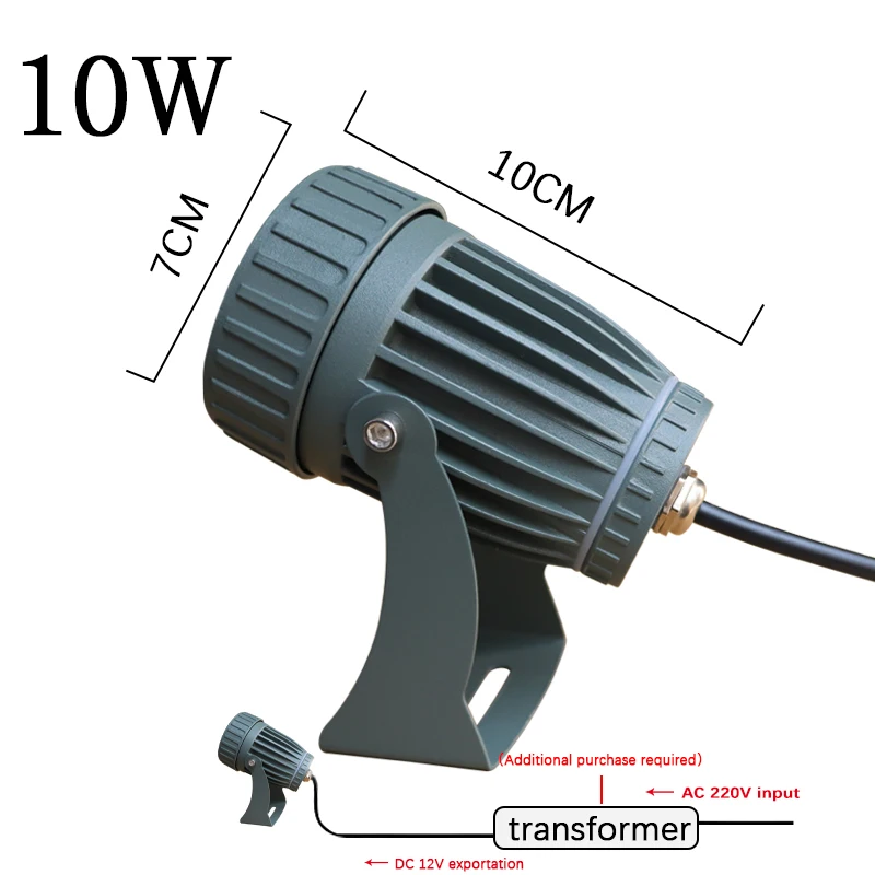

RGHZM Уличная светодиодная лампа для газона COB 5W10W20W25W