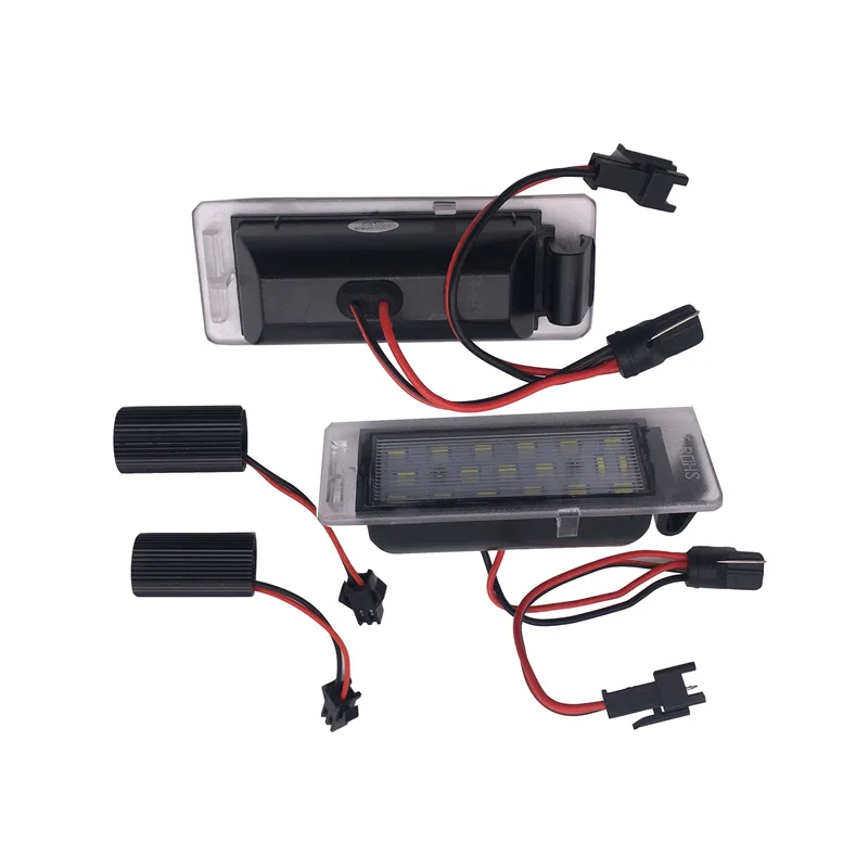 2 шт. Бесплатная белая подсветка номерного знака для Opel/Vauxhall Insignia Sports Tourer 2008-16 Buick