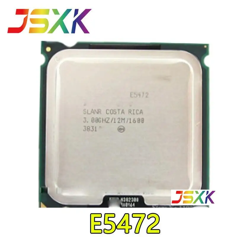 Четырехъядерный процессор Intel Xeon E5472 3,0 ГГц 12 МБ 1600 МГц, работает на материнской плате LGA775, адаптер не нужен
