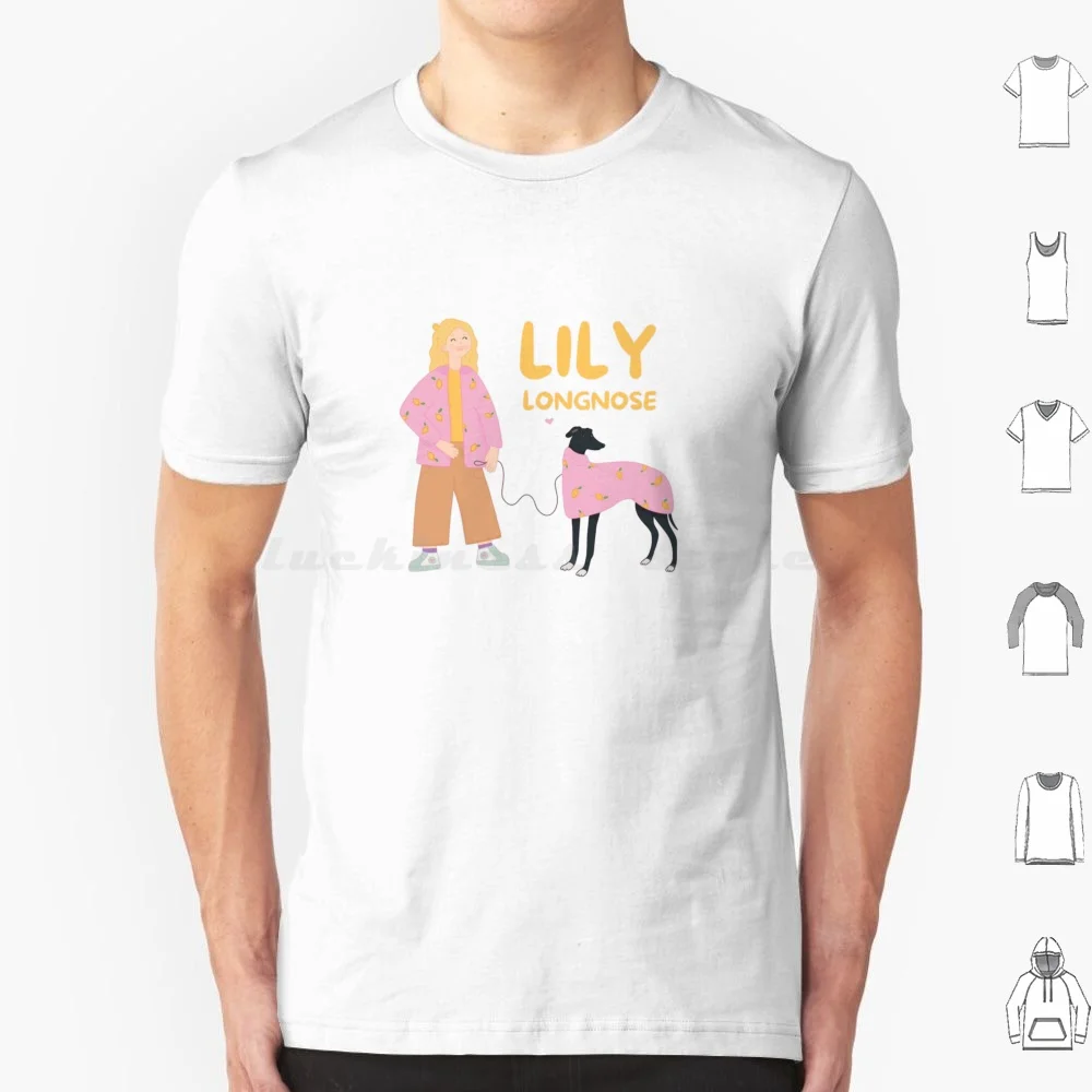 Футболка с принтом лилии и длинного носа большие размеры 100% хлопок желтые