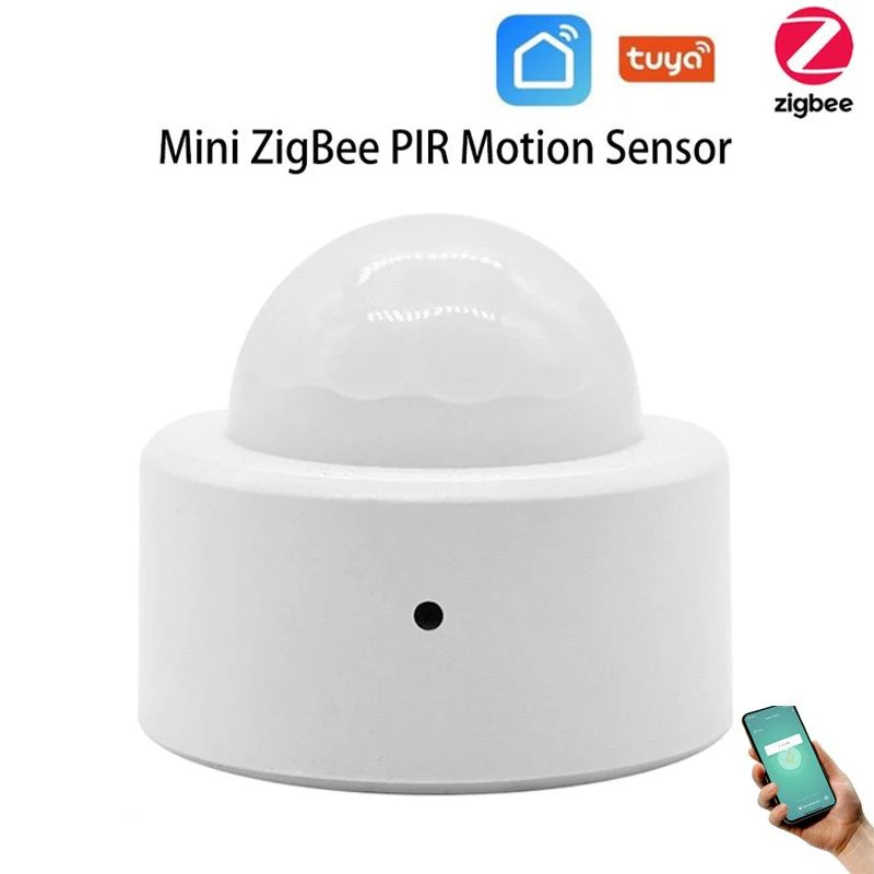 

Tuya Zigbee Smart Mini PIR Motion Detector Human Body Infrared Sensor Anti Theft Tuya App Remote Control Smart Life