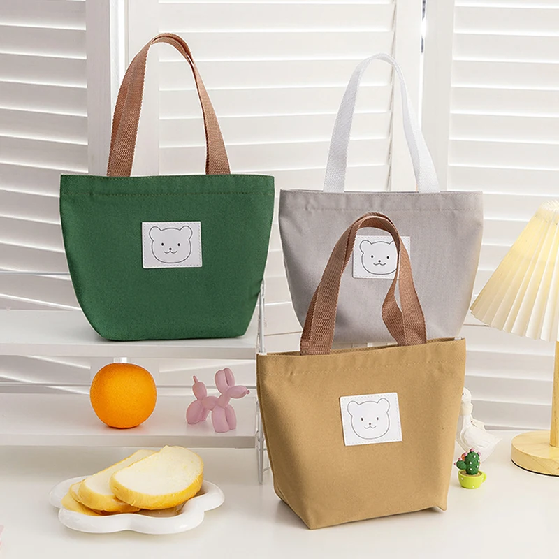 

Новая мультяшная Холщовая Сумка для женщин, рабочая холщовая Сумочка для поездок, маленькая сумка для обеда