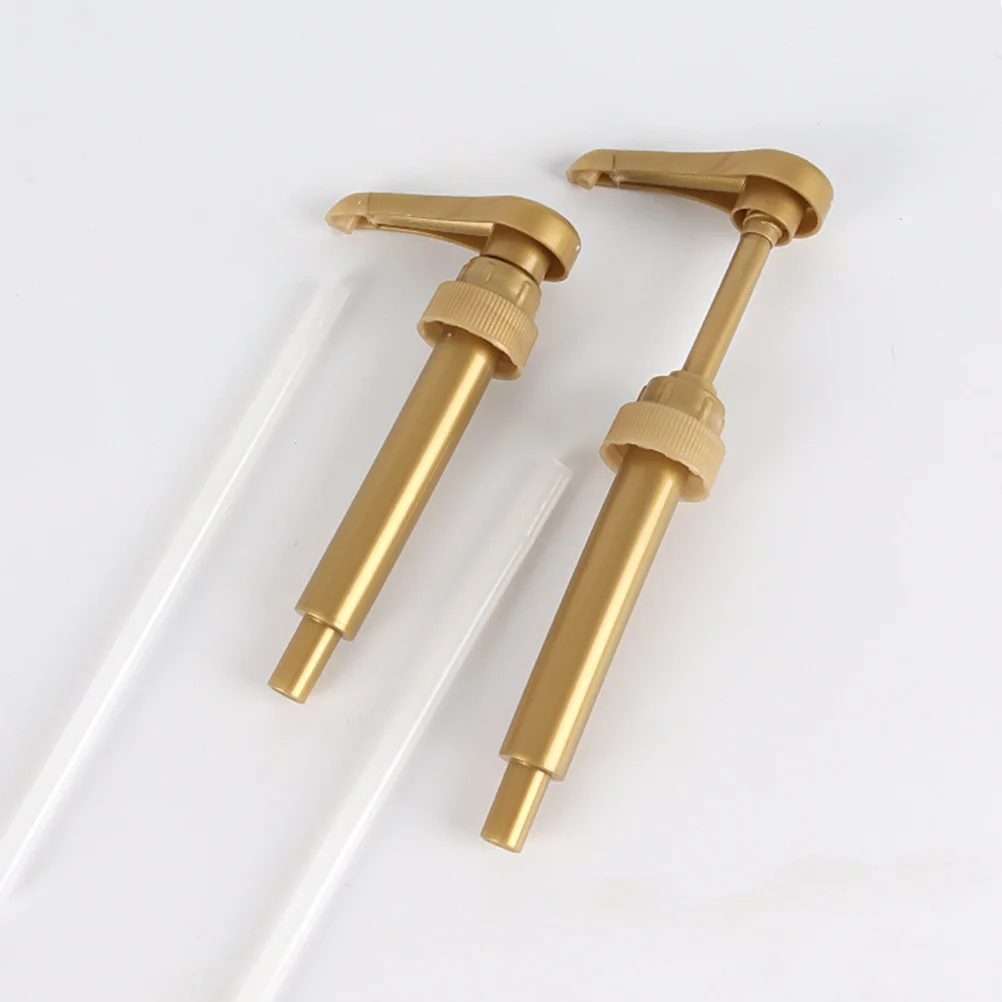 

4Pcs Kitchen Drink Flavoring Syrups Pump Syrup Pump Syrup Pump Dispenser