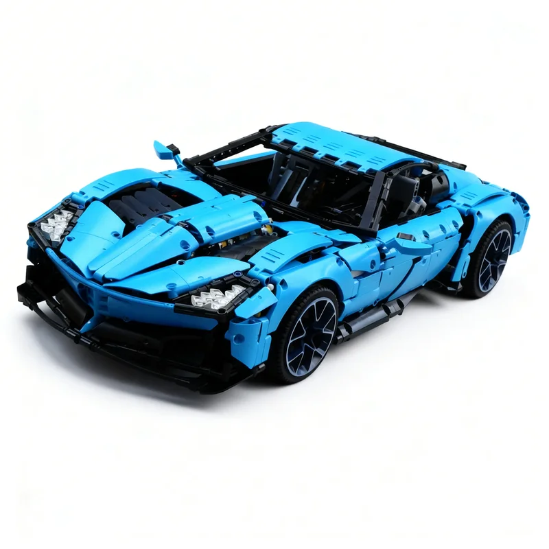 2586 деталей MOC Il Toro Azzurro: Конструктор-модель для детей, развивающая игрушка, подарок на День рождения и Рождество (art.: 3920dc82dfc36) - 3920dc82dfc36