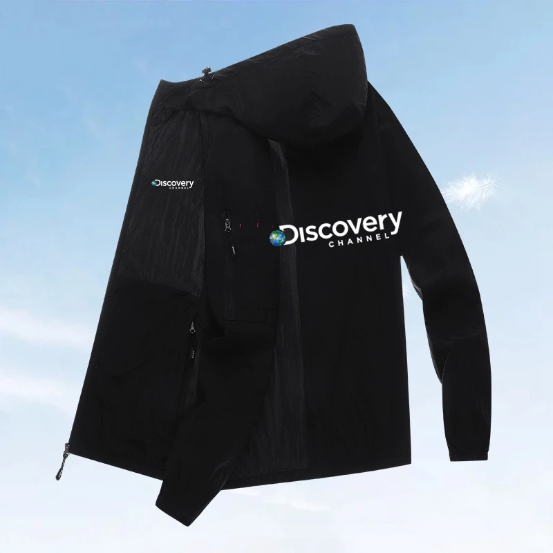 

New Discovery Ultra Light Jacket Men Camping Sunscreen UV Sun Protection Clothing Fishing Clothes Quick Dry Skin Windbreaker