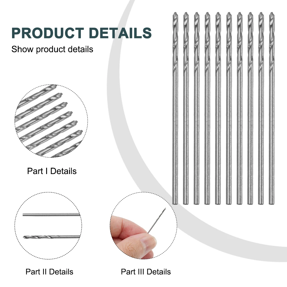10 шт. 1 0 мм сверло из высокоскоростной стали для алюминия пластика сверление по