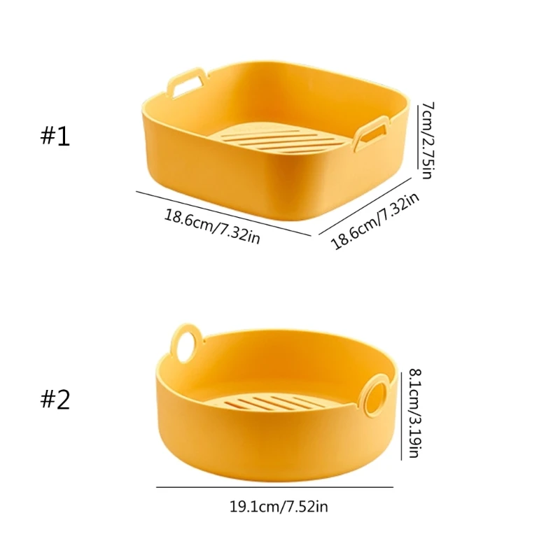 Поднос для фритюрницы Siliocne Шары круглый/квадратный силиконовый материал