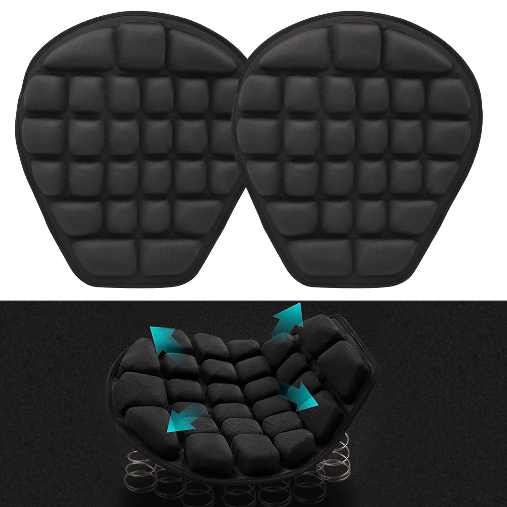 

1/2 шт., воздухопроницаемые подушки для мотоциклетного сиденья