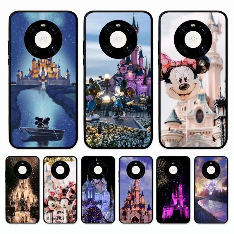 

Disney Disney Park Castle Phone Case for Huawei Mate 20 10 9 40 30 lite pro X Nova 2 3i 7se