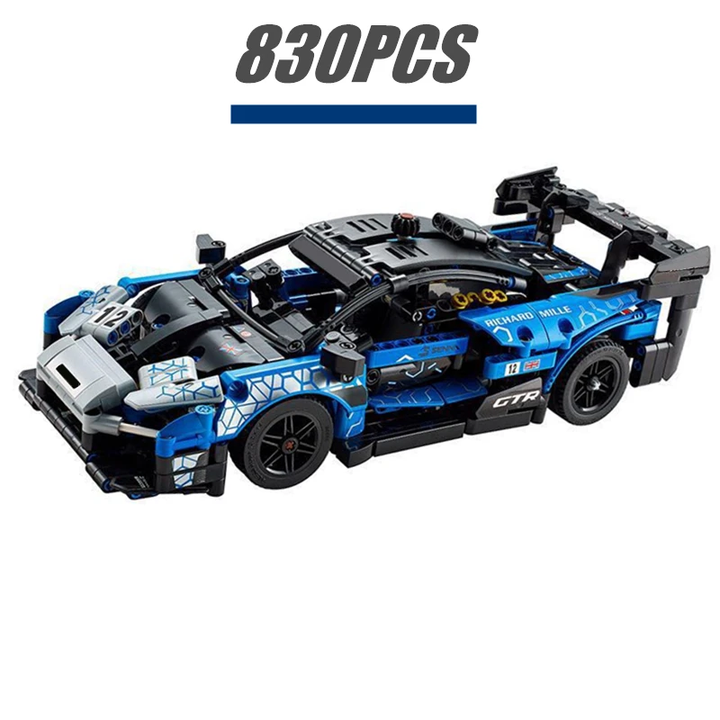 Техническая посадка 42123 скоростные чемпионы мкларенд Senna GTR Гоночный Спортивный