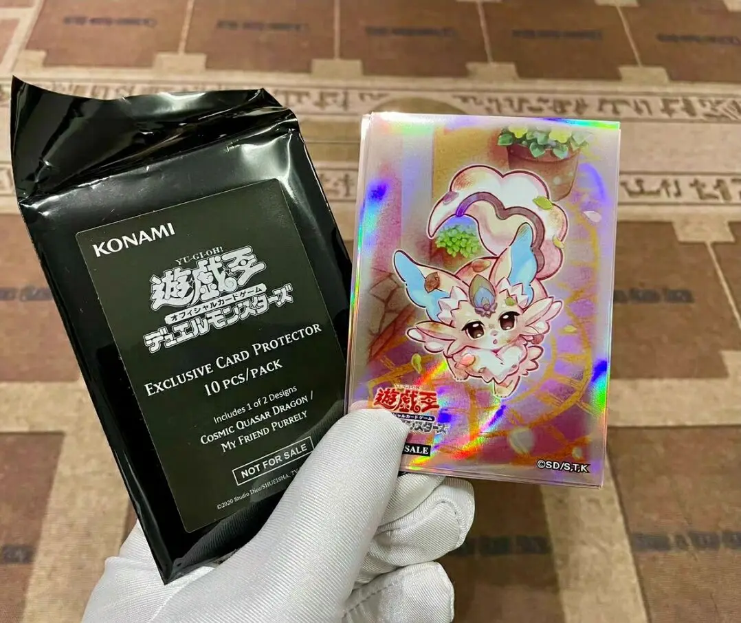 10 шт. Yugioh KONAMI Дуэль Монстры пурли мой друг официальная коллекция защитные рукава