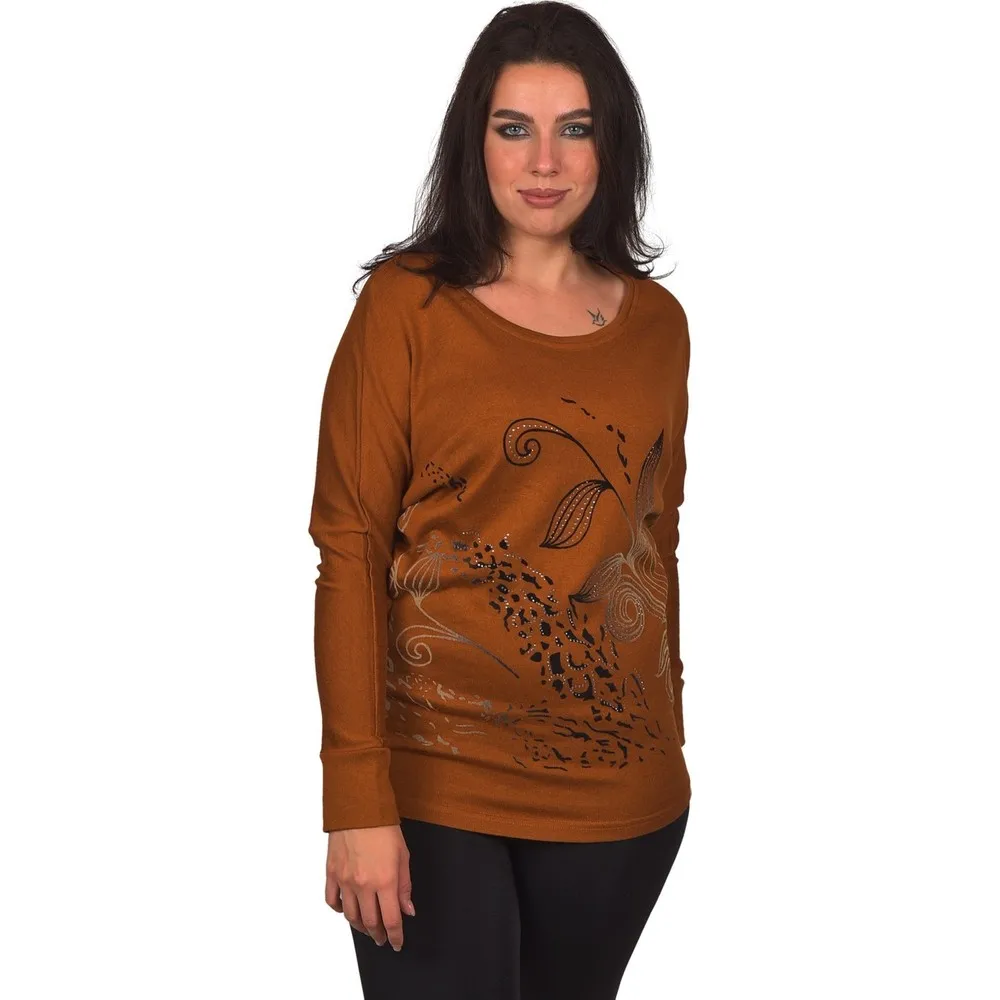 

Женская блузка большого размера в стиле ретро