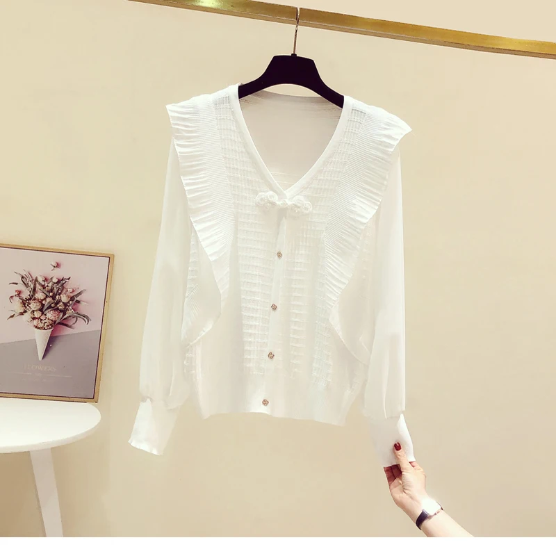 

Pregnant women V-neck sweater women's 2022 autumn new long sleeves one