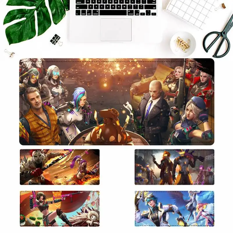 

Fashion Garena Free Fire Gaming Mouse Pad PC Laptop Gamer Mousepad Anime Antislip Mat Keyboard Desk Mat For Overwatch/CS GO