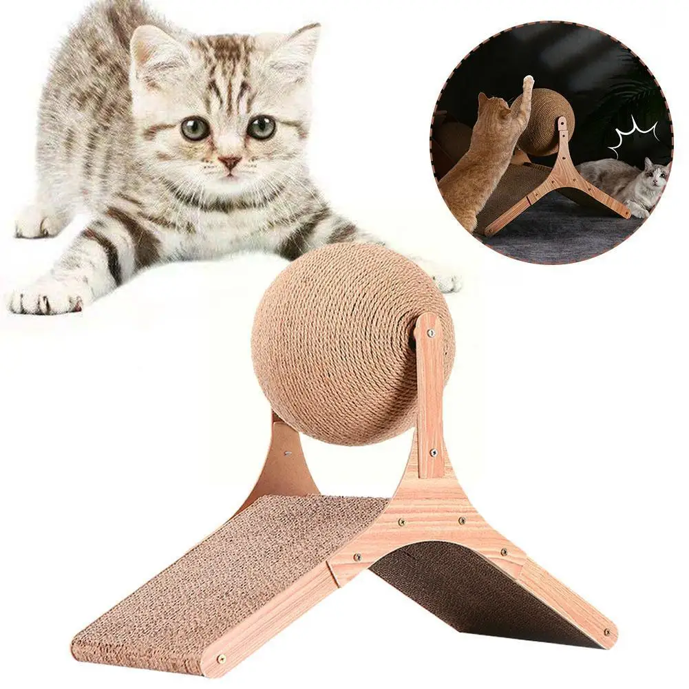 

Кошачья игрушка для кошек, кошачий Когтевран, изогнутый сизальный вертикальный когтевратор, фотография кошачьего лапа, Артефакт Resista V1X9