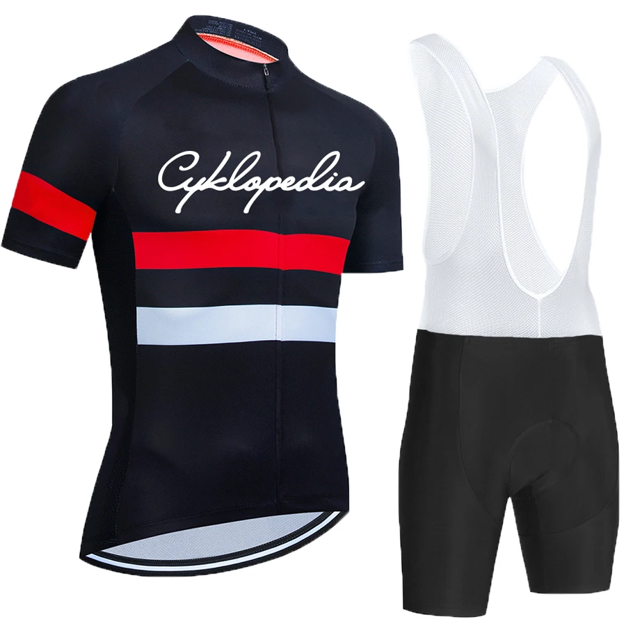 

Велосипедный комплект CYKLOPEDIA, Мужская велосипедная одежда, дышащая быстросохнущая Спортивная одежда для горного велосипеда, Униформа, Проф...