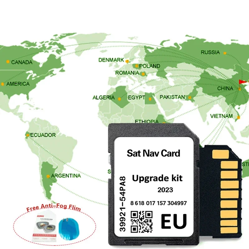 

Slda 2023 Europe For Suzuki GPS SD Card SX4 S CROSS Navigation Version Navi With Free Anti Fog Flim