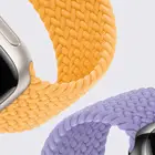Ремешок нейлоновый для Apple Watch band 44 мм 40 мм 38 мм 42 мм 3 4 5 6 se, эластичный плетеный соло-браслет для iWatch Series 7 45 мм 41 мм