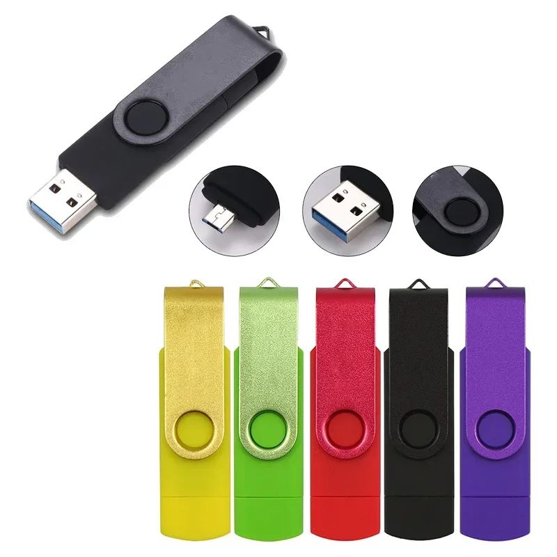 

OTG флэш-накопитель USB 128 ГБ, флэш-накопитель USB 512 объемом 1 ТБ, 256 ГБ, 128 ГБ, USB 3,0, флэш-накопитель, внешнее хранилище для смартфона