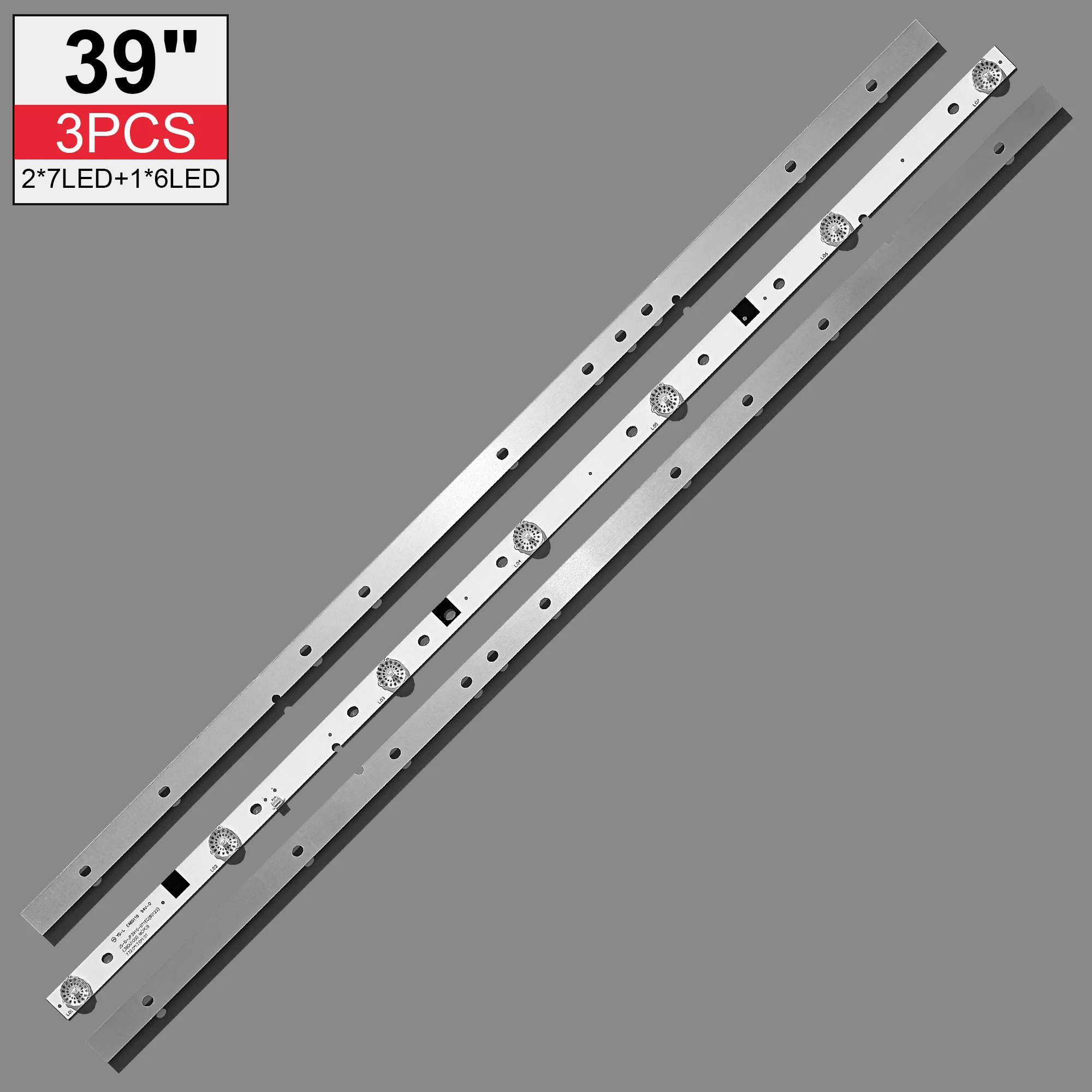 Светодиодная лента для подсветки AKAI 40 TV AK 407S 407TS JS-D-JP3920-061EC E39F2000 JS-D-JP3920-071EC mcpcb akai 401 |