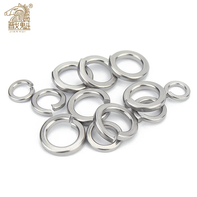 Шайбы стопорные пружинные из нержавеющей стали M1.6-M24
