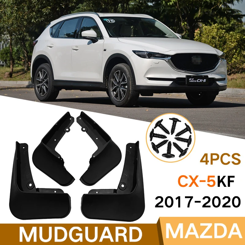 

Mudguards For Mazda CX-5 CX5 KF 2017 2018 2019 2020 Wheel Eyebrow Car Mudflaps Mud Flaps Splash Guards Front Rear Fender