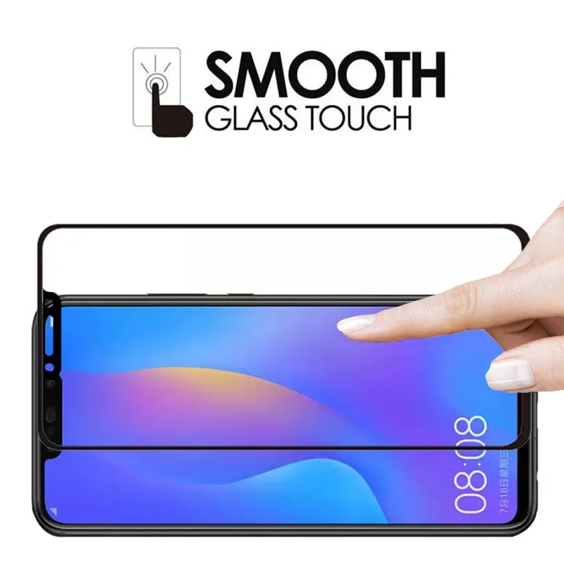9d защитный чехол из закаленного стекла для huawei p smart plus 2018 на psmartplus psmart samrt защитная