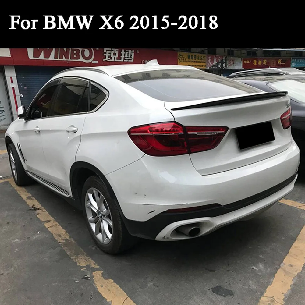 Автомобиль подходит для BMW X4 F26 2014 2015 2016 2017 2018 /X6 F16 ABS спойлер заднего багажника