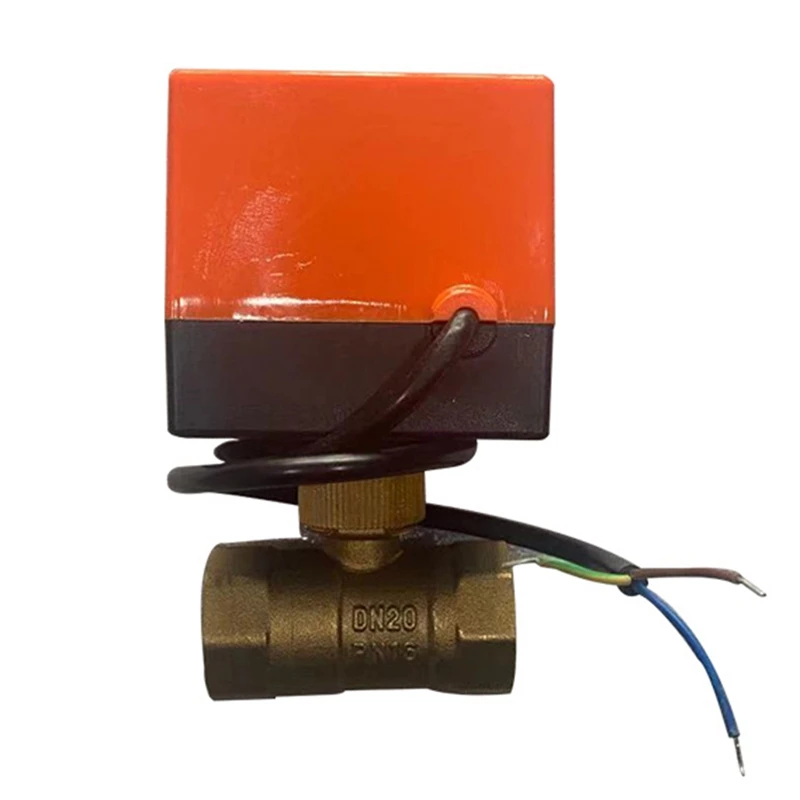 

Best Electric Actuator Electric Brass Ball Valve AC220V DN20 2-Way 3-Wire Automatic Control Globe Valve