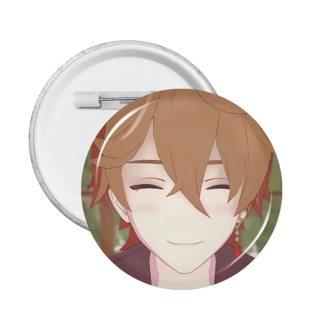 

PVC Childe Genshin Impact Badge Cute Jewelry Accessories Gift for Clothes Anime Cute Brooches Pins