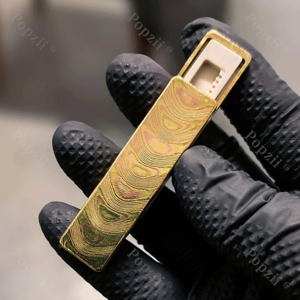 Металлический механический слайдер LAUTIE Choc EDC Mokume Up And Down Shell DIY: антистрессовая игрушка для снятия напряжения (art.: 3920d8f9d00ff) - 3920d8f9d00ff