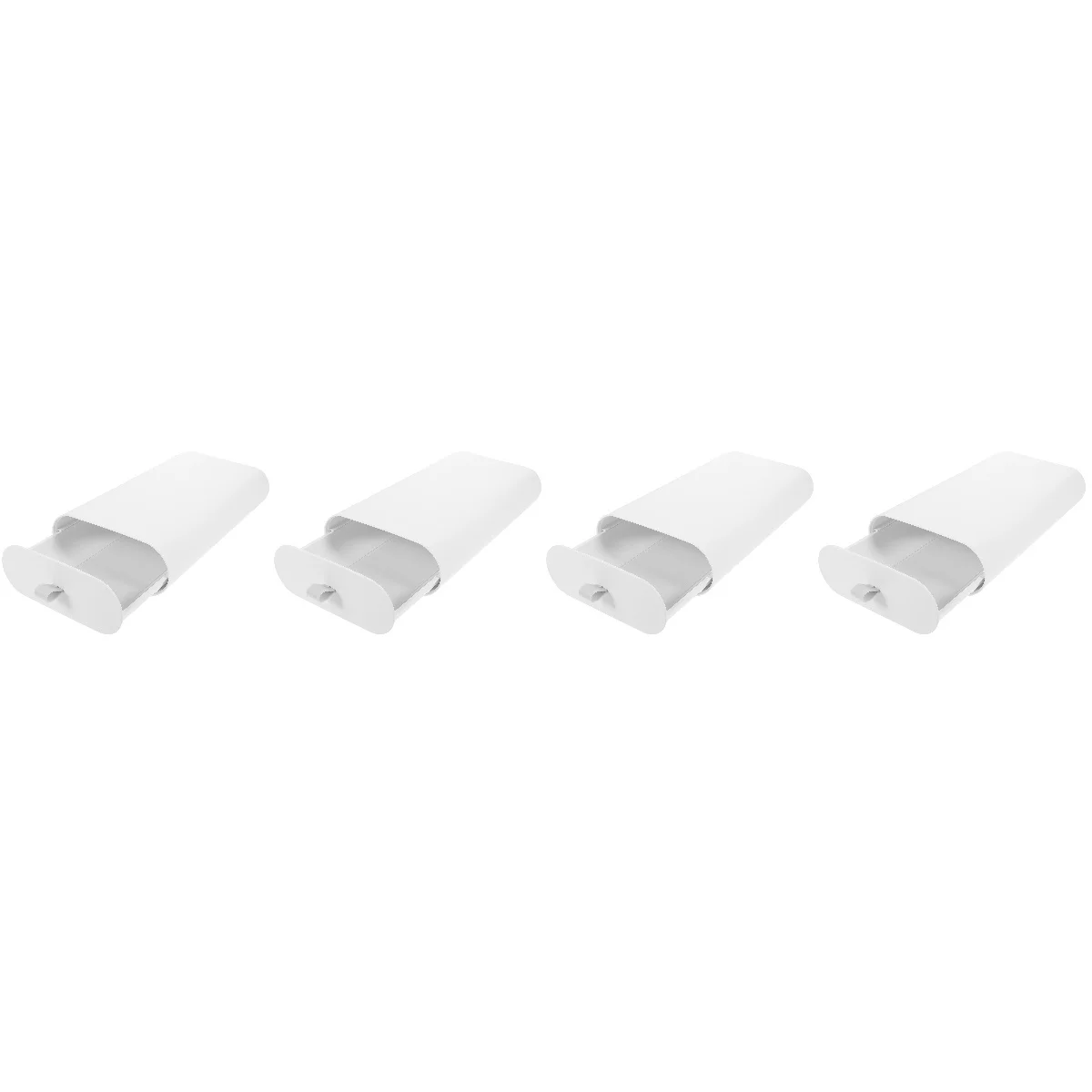

4pcs Under Table Desktop Drawer Self-Adhesive Drawer Sundries Tray