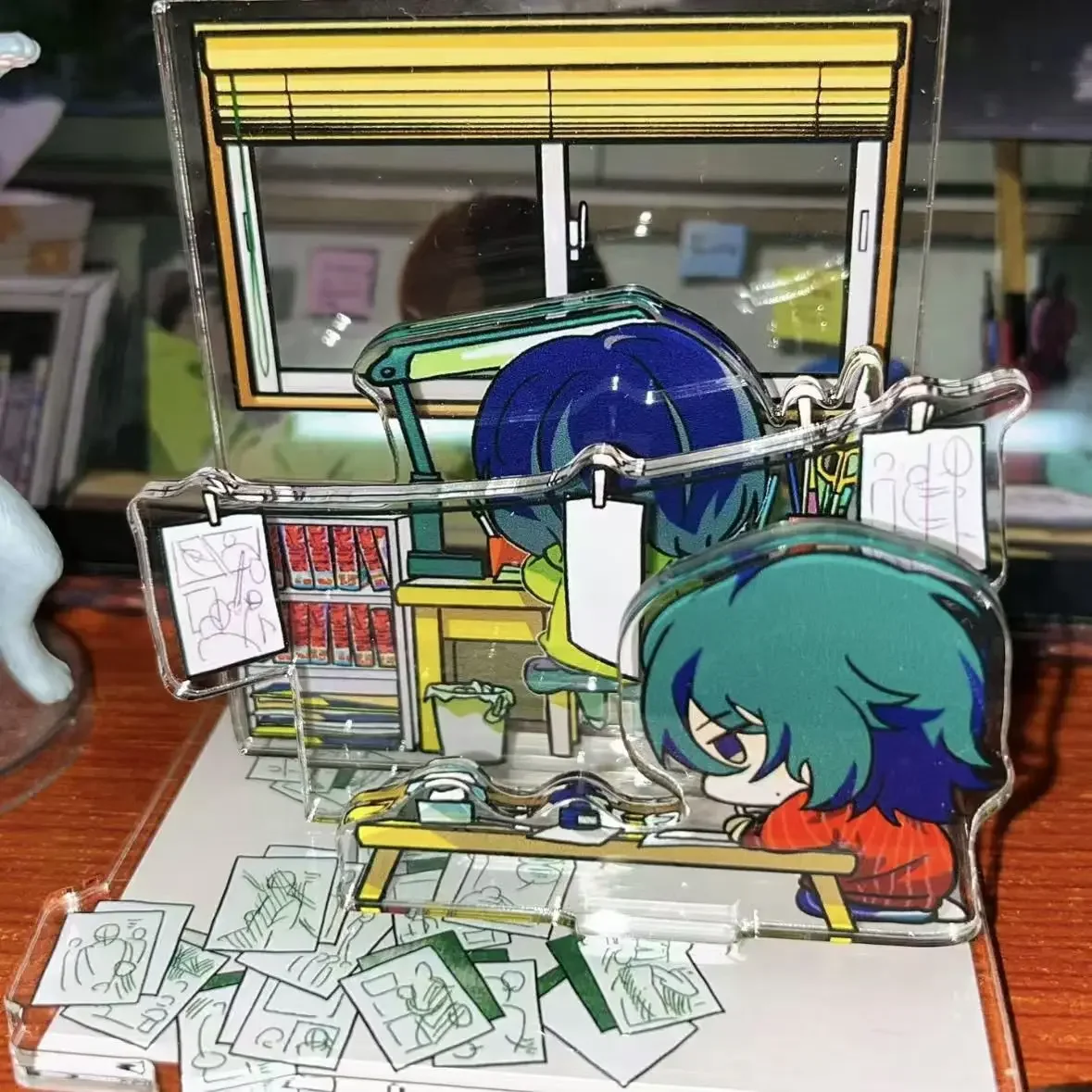 Акриловая подставка Fujino Ayumu Standee Kyomoto