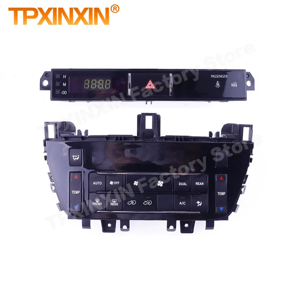 

Панель кондиционера переменного тока для Toyota Land Cruiser LC200, 2008, 2009, 2010, 2011, 2012, 2013, 2014-2021, головное устройство с GPS и мультимедийным плеером